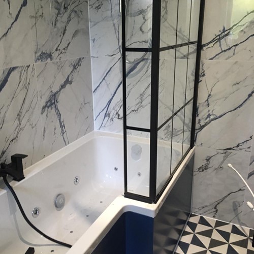 Tiled shower installation Pembrokeshire