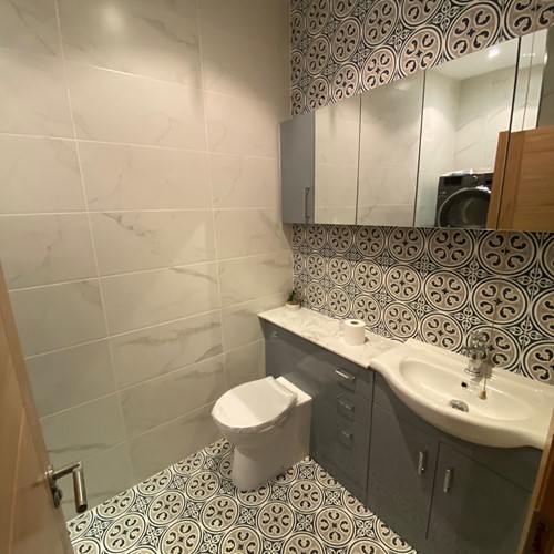 Modern wall tiling Pembrokeshire